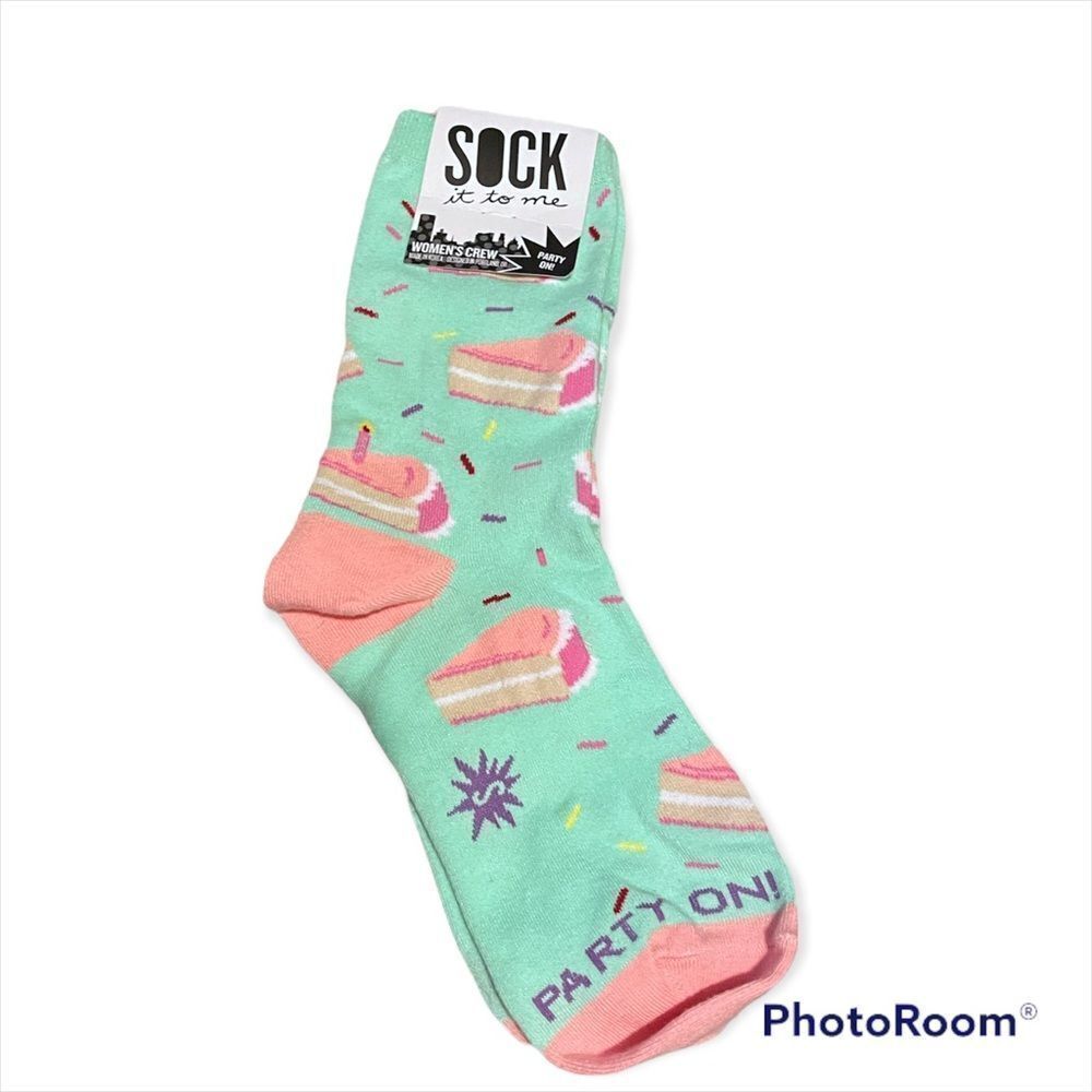NEW sock it to me party on socks​​​